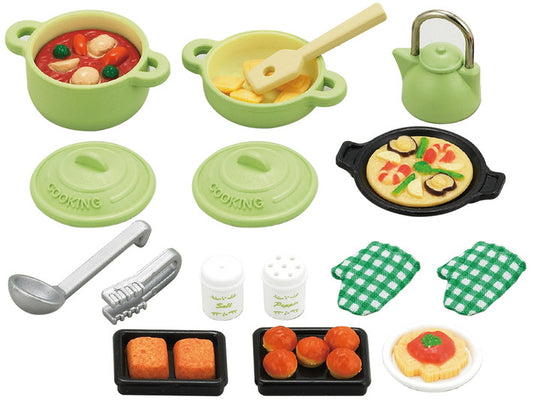 Sylvanian Families Kitchen Cooking Accessories Set - SF 5028