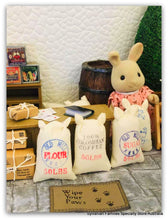 Sylvanian Families grocer shop accessories milk rabbit general store