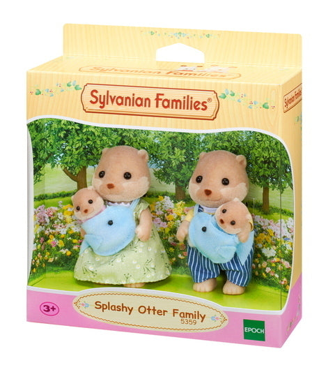 Sylvanian Families Splashy Otter Family