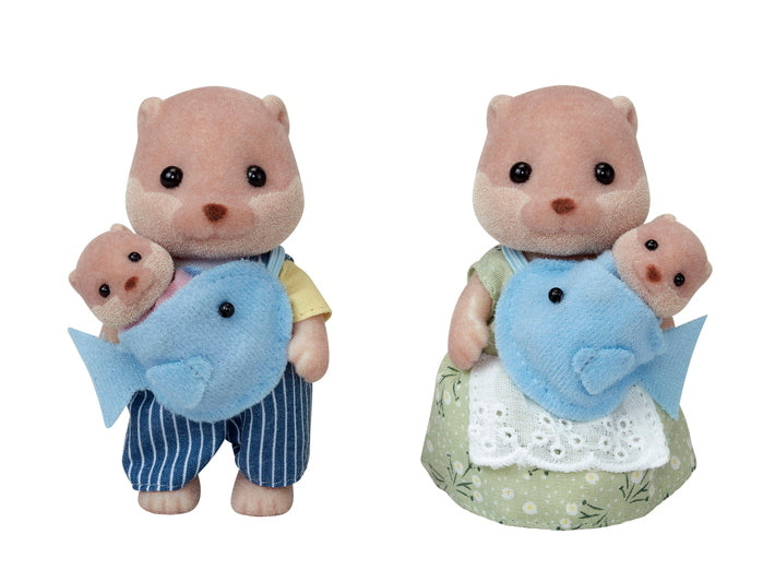 Sylvanian Families Splashy Otter Family