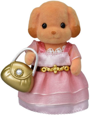 Sylvanian Families Poodle sister Laura Chocolate shop designer