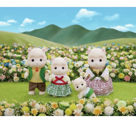 Sylvanian Famlies Woolly Alpaca Family SF 5358