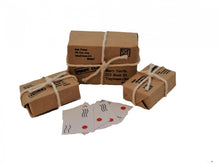 Dollshouse miniature Streets Ahead parcels wrapped with string
