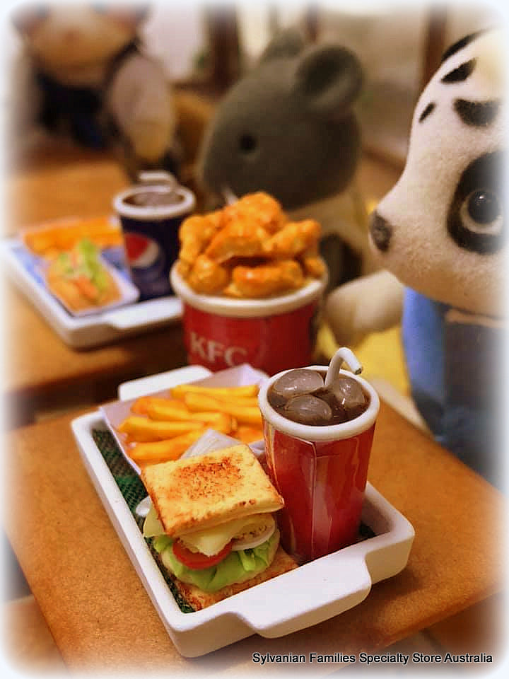 Sandwich Takeaways on tray -  Miniature