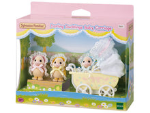 Sylvanian Families Duckling Triplets and carriage 35th anniversary limited edition