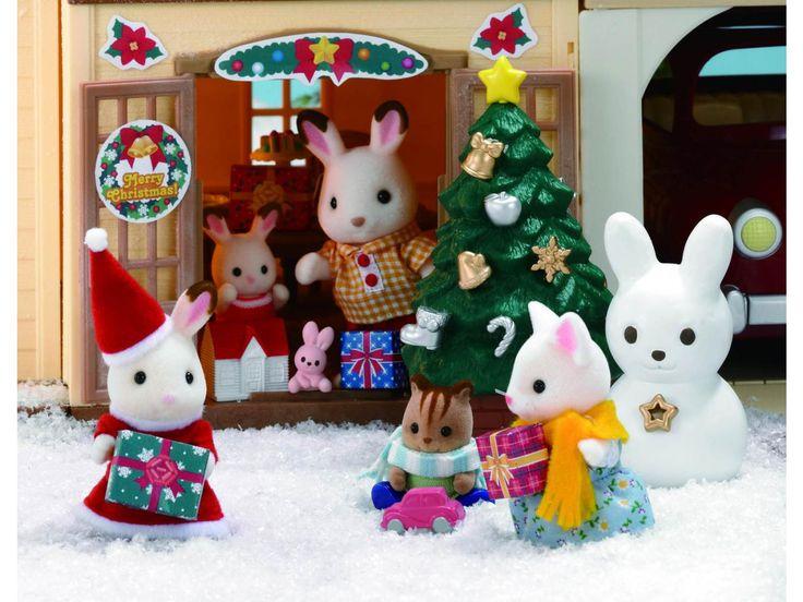 Sylvanian Families Christmas Santa Chocolate Rabbit