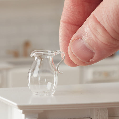 Dollhouse-miniature-glass-pitcher-jug