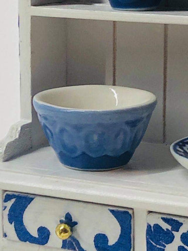 dollshouse blue baking bowl