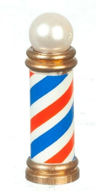 Barber pole x 1 - Miniature