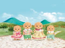 Sylvanian Families Toy Poodle Family - the Cakebread Family