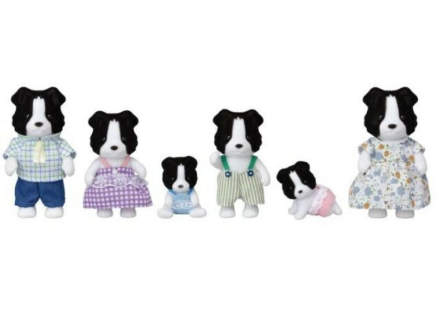 Sylvanian Families Border Collie Family limited edition