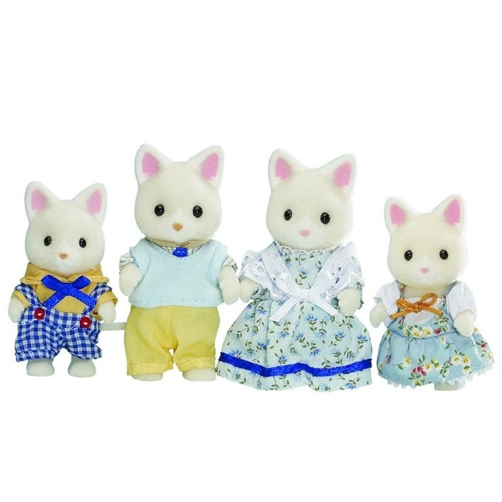 Sylvanian Families Silk Cat Family