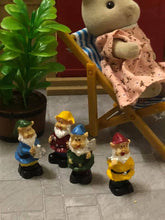 Garden Gnomes x 4 - miniature