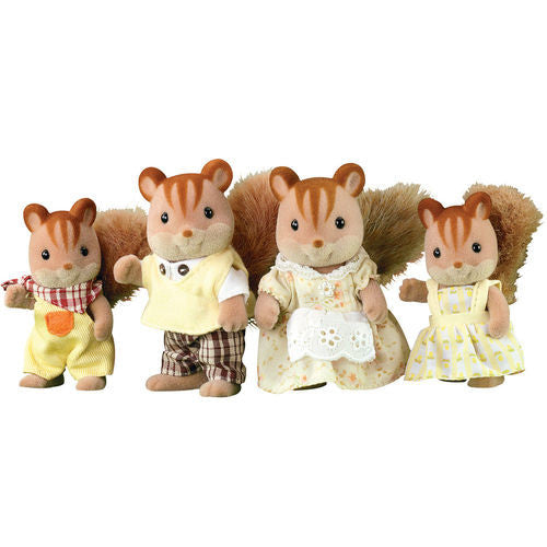 Sylvanian Families Walnut Squirrel Family